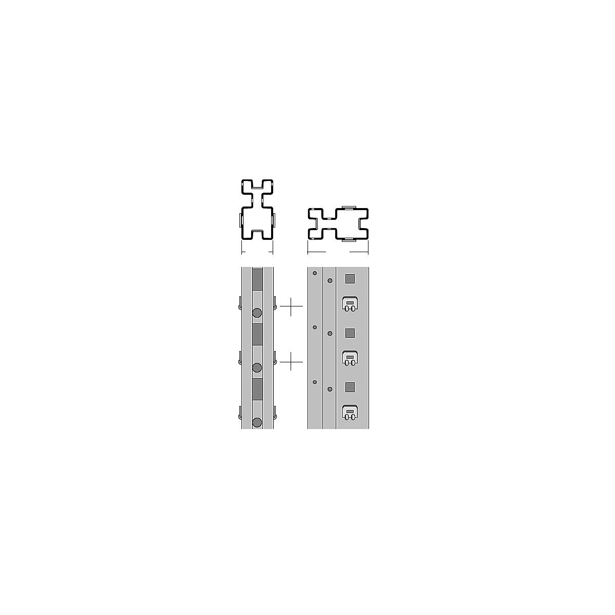 Abschlusskappe, schwarz